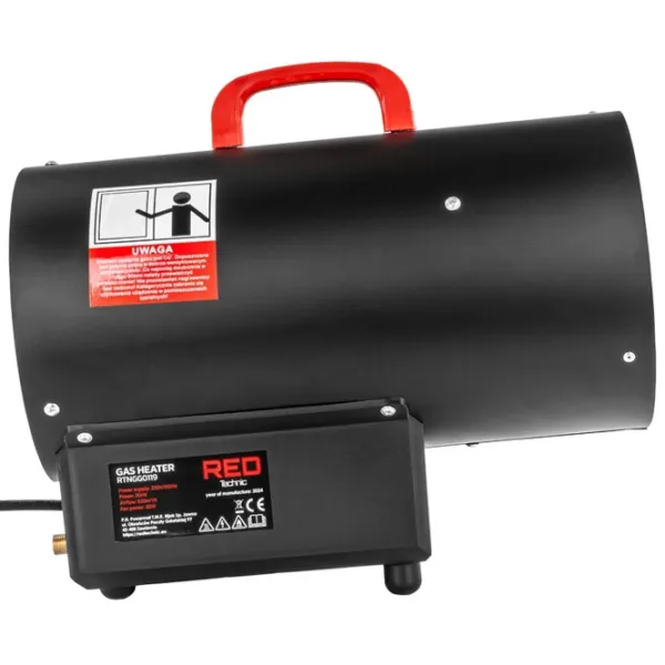 Aerotermă Red Technic RTNGG0120 2500 W / / 520 m³/h photo 2