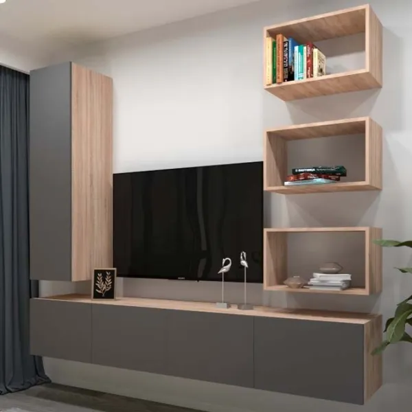 Гостиная Arta Mobilei AM118 Модульная / Дуб Сонома photo 1