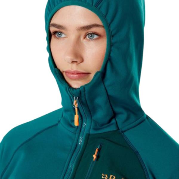 Jachetă pentru femei Rab Superflux Hoody Demisezon / Green photo 2