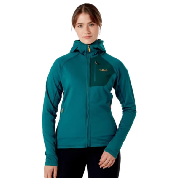 Jachetă pentru femei Rab Superflux Hoody Demisezon / Green photo 3