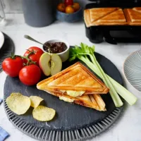 Aparat pentru sandvișuri Breville VST082X-01 850 W / Black photo 9