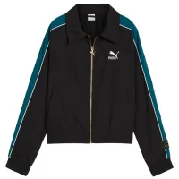 Ветровка для женщин Puma T7 Play.Paris. Track Демисезон / Черный