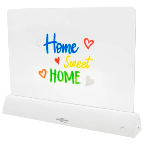 Настольная лампа фан Ansmann Decorative Drawing Board Белый photo 1