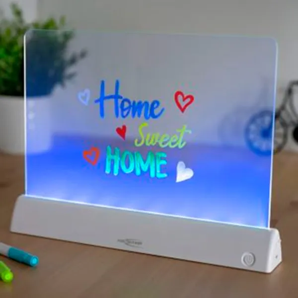 Настольная лампа фан Ansmann Decorative Drawing Board Белый photo 5