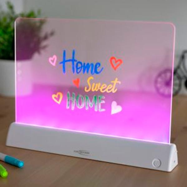 Настольная лампа фан Ansmann Decorative Drawing Board Белый photo 6