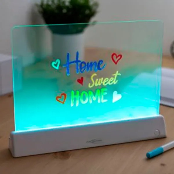 Настольная лампа фан Ansmann Decorative Drawing Board Белый photo 7