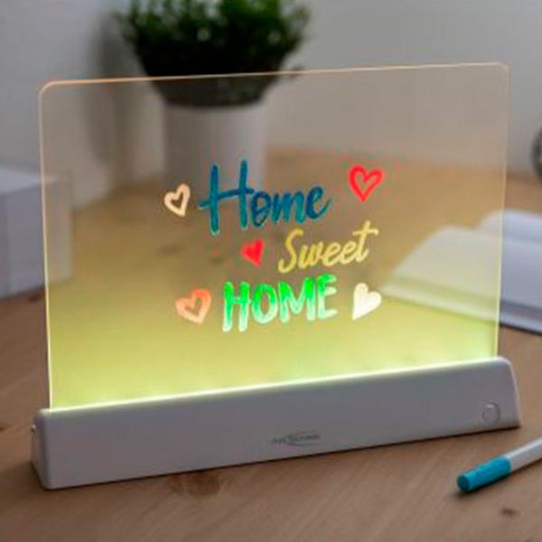 Настольная лампа фан Ansmann Decorative Drawing Board Белый photo 8