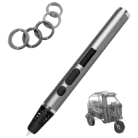 3D ручка 3DPen RP1000 Нержавеющая сталь/ Серый photo 2