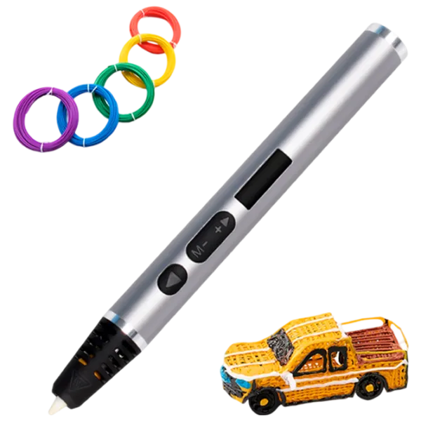 3D ручка 3DPen RP1000 Нержавеющая сталь/ Серебряный photo 2