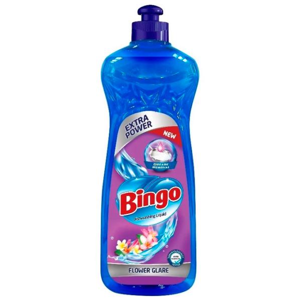 Средство для мытья посуды Bingo Flower Glare 0.4 л / цветы photo 1 Средство для мытья посуды Bingo Flower Glare 0.4 л / цветы photo 1