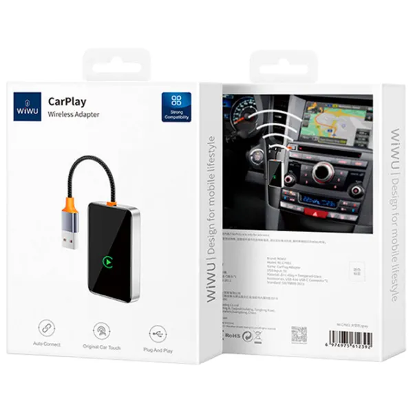 Adaptor auto WIWU Wi-CP001 Plastic photo 6