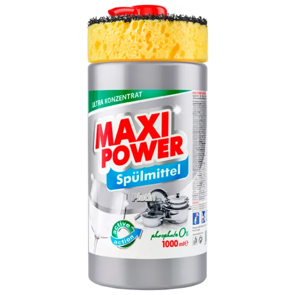 Средство для мытья посуды Maxi Power Platinum 1 л /  photo 1