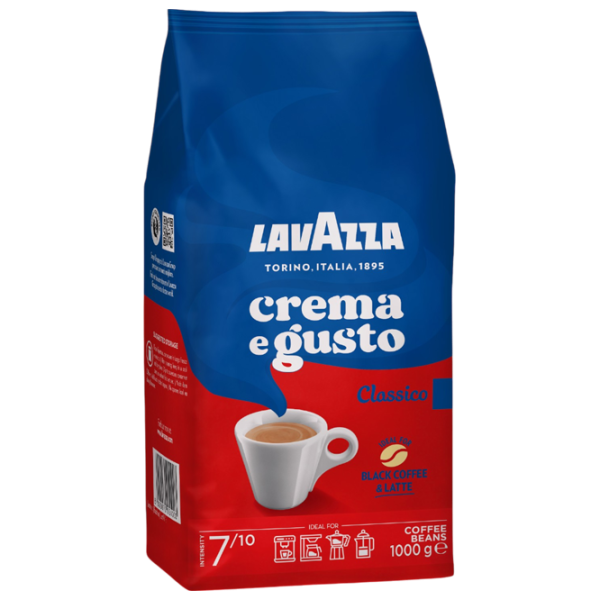 Кофе LAVAZZA Crema E Gusto В зёрнах / Espresso / 1000 g photo 1