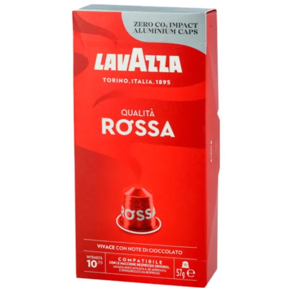 Cafea LAVAZZA ROSSA Capsule / Nespresso / 10 capsule photo 2