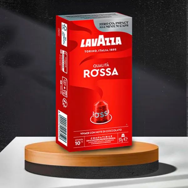 Cafea LAVAZZA ROSSA Capsule / Nespresso / 10 capsule photo 5