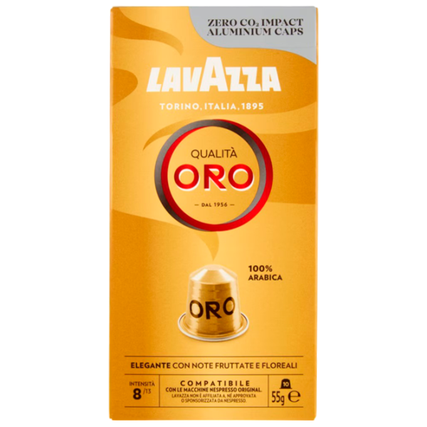 Кофе LAVAZZA ORO Капсулы / Nespresso / 10 капсул photo 1