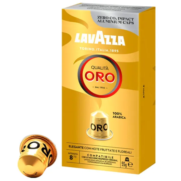 Кофе LAVAZZA ORO Капсулы / Nespresso / 10 капсул photo 2