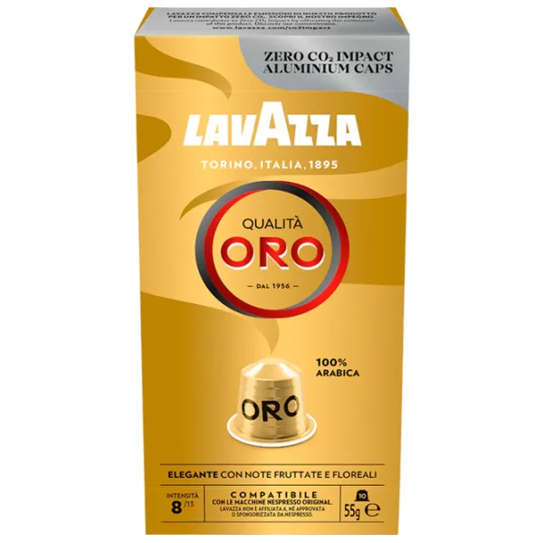 Кофе LAVAZZA ORO Капсулы / Nespresso / 10 капсул photo 4