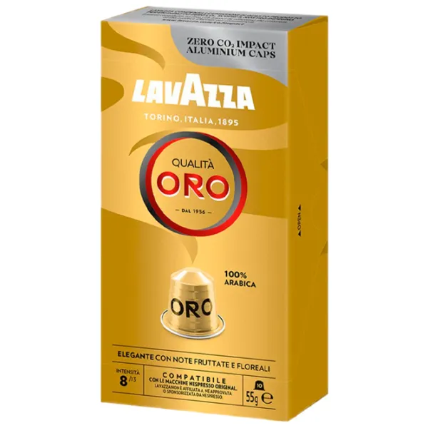Кофе LAVAZZA ORO Капсулы / Nespresso / 10 капсул photo 5