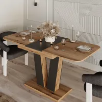 Masă de bucătărie extensibilă Mobicasa Vendi PAL/ Brown photo 5