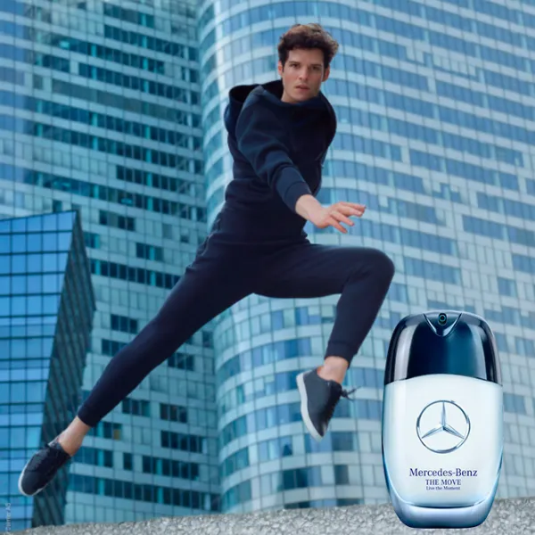 Парфюм для мужчин Mercedes-Benz Live The Moment Парфюмерная вода / Ароматный photo 4 Парфюм для мужчин Mercedes-Benz Live The Moment Парфюмерная вода / Ароматный photo 4