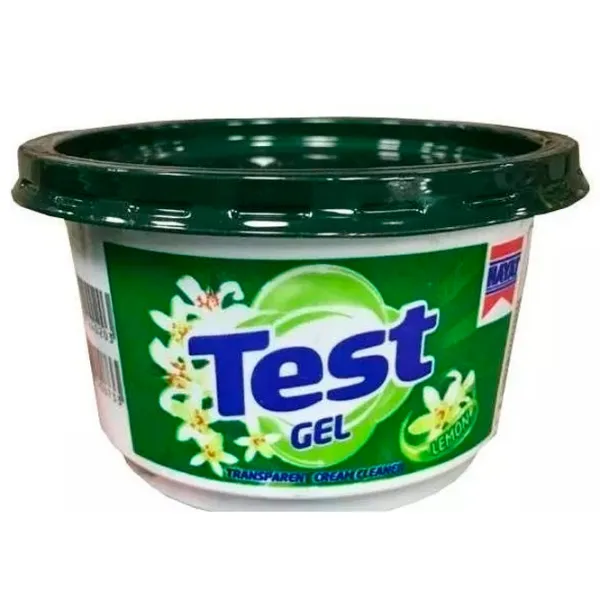 Средство для мытья посуды Test Transparent Cream Cleanser 0.2 л / Лимон photo 1 Средство для мытья посуды Test Transparent Cream Cleanser 0.2 л / Лимон photo 1