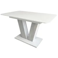 Masă de bucătărie extensibilă Mobicasa Vendi PAL/ White photo 3