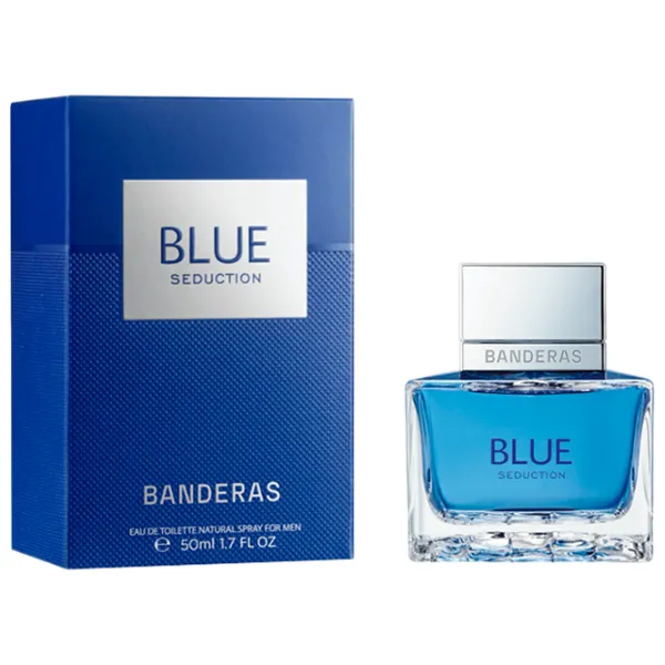 Parfum pentru bărbați Antonio Banderas Blue Seduction Apă de toaletă / Fructat photo 1 Parfum pentru bărbați Antonio Banderas Blue Seduction Apă de toaletă / Fructat photo 1