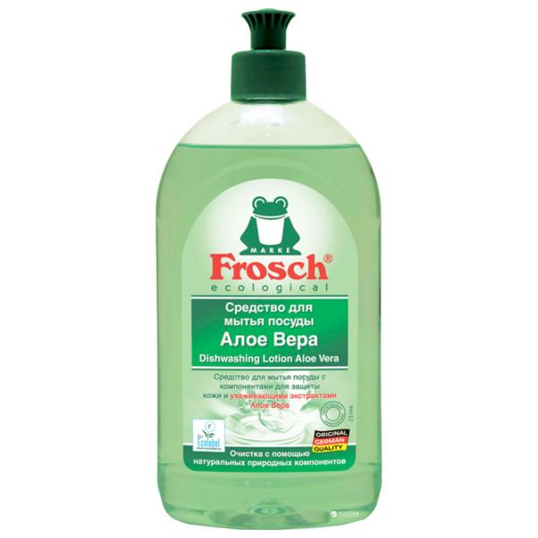 Средство для мытья посуды Frosch Алоэ вера 0.5 л / Алоэ вера photo 1 Средство для мытья посуды Frosch Алоэ вера 0.5 л / Алоэ вера photo 1