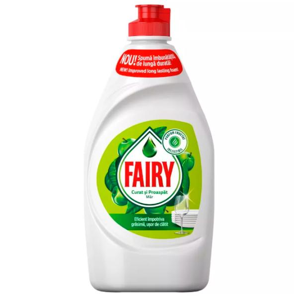 Средство для мытья посуды Fairy Apple 0.45 л / Яблоко photo 1 Средство для мытья посуды Fairy Apple 0.45 л / Яблоко photo 1