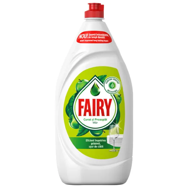 Средство для мытья посуды Fairy Apple 1.35 л / Яблоко photo 1 Средство для мытья посуды Fairy Apple 1.35 л / Яблоко photo 1