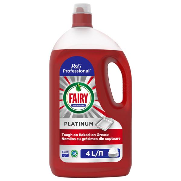 Средство для мытья посуды Fairy Professional Platinum 4 л /  photo 1 Средство для мытья посуды Fairy Professional Platinum 4 л /  photo 1