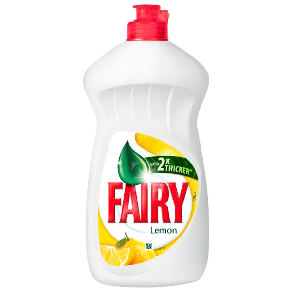 Средство для мытья посуды Fairy Lemon 0.45 л / Лимон photo 1 Средство для мытья посуды Fairy Lemon 0.45 л / Лимон photo 1