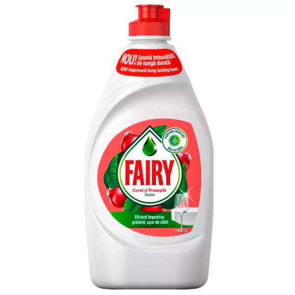 Средство для мытья посуды Fairy Red Orange 0.45 л / Гранат photo 1 Средство для мытья посуды Fairy Red Orange 0.45 л / Гранат photo 1