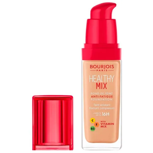 Тональный крем Bourjois Healthy Mix  30 мл / Темно-бежевый photo 1 Тональный крем Bourjois Healthy Mix  30 мл / Темно-бежевый photo 1