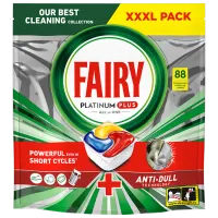 Detergent pentru mașine de spălat vase Fairy Platinum Plus  / Lămâie