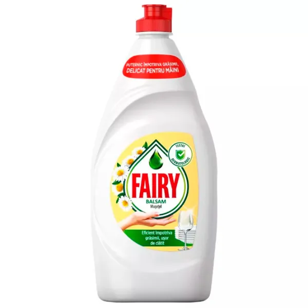 Средство для мытья посуды Fairy Chamomile & Vitamine 0.75 л / Ромашка photo 1 Средство для мытья посуды Fairy Chamomile & Vitamine 0.75 л / Ромашка photo 1