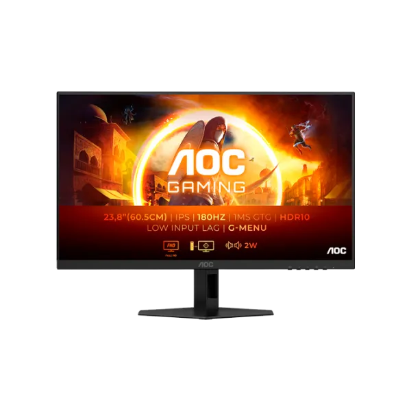 Монитор AOC 24G4XE 23.8" Full HD 180 Гц / 0.5 мс / Черный photo 1