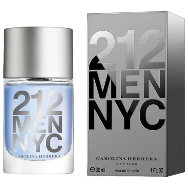 Парфюм для мужчин Carolina Herrera 212 NYC Men Туалетная вода / Ароматный photo 1 Парфюм для мужчин Carolina Herrera 212 NYC Men Туалетная вода / Ароматный photo 1