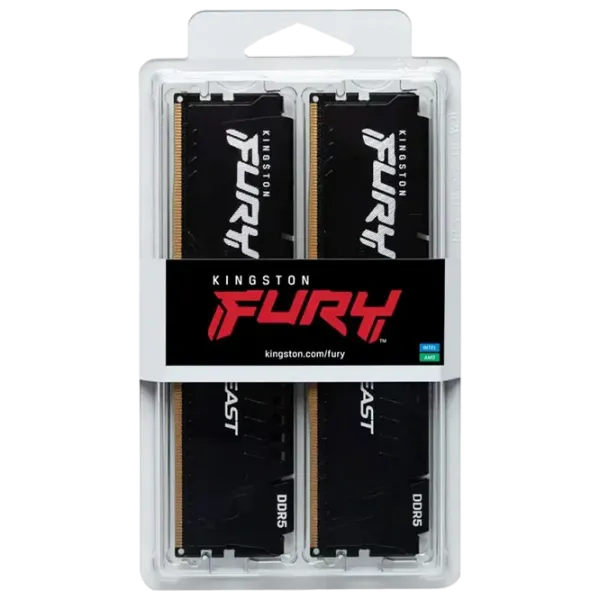 Memorie RAM Kingston FURY Beast KF560C30BBEK2-32  / DDR5 / 32 GB photo 2