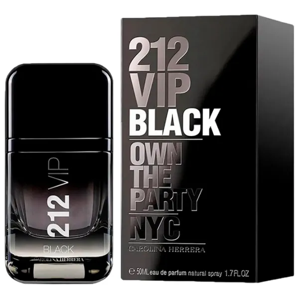 Парфюм для мужчин Carolina Herrera 212 VIP BLACK Парфюмерная вода / Фужерный  photo 1 Парфюм для мужчин Carolina Herrera 212 VIP BLACK Парфюмерная вода / Фужерный  photo 1