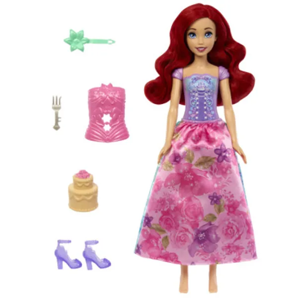 Păpușă Disney Ariel Fashion HTV88  prințesă / 3+ photo 2