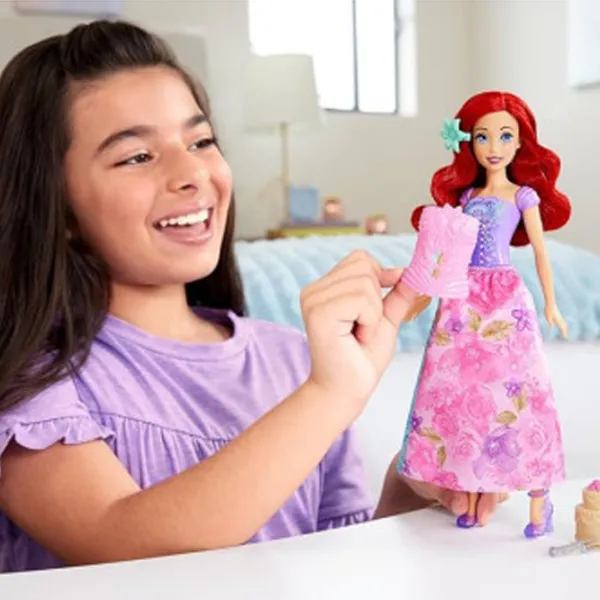 Păpușă Disney Ariel Fashion HTV88  prințesă / 3+ photo 6