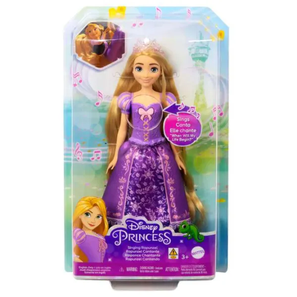 Кукла Mattel Rapunzel Singing HPD41  Принцесса / 3+ photo 5 Кукла Mattel Rapunzel Singing HPD41  Принцесса / 3+ photo 5