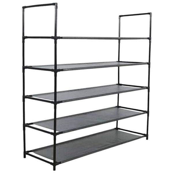 Стеллаж для обуви Mobhaus Madilo (Black) 89 x 86 x 28см /Black /Черный photo 1 Стеллаж для обуви Mobhaus Madilo (Black) 89 x 86 x 28см /Black /Черный photo 1