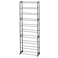 Стеллаж для обуви Holland 46915 Storage Solutions 10 полок 50x24x130cm  130 x 50 x 24см /Black /Черный