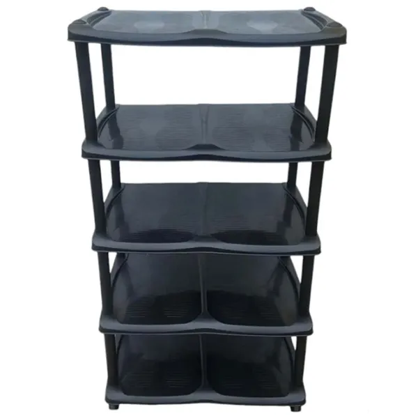 Стеллаж для обуви Planet UP140 (Black)  85 x 48 x 30см /Black /Черный photo 2 Стеллаж для обуви Planet UP140 (Black)  85 x 48 x 30см /Black /Черный photo 2