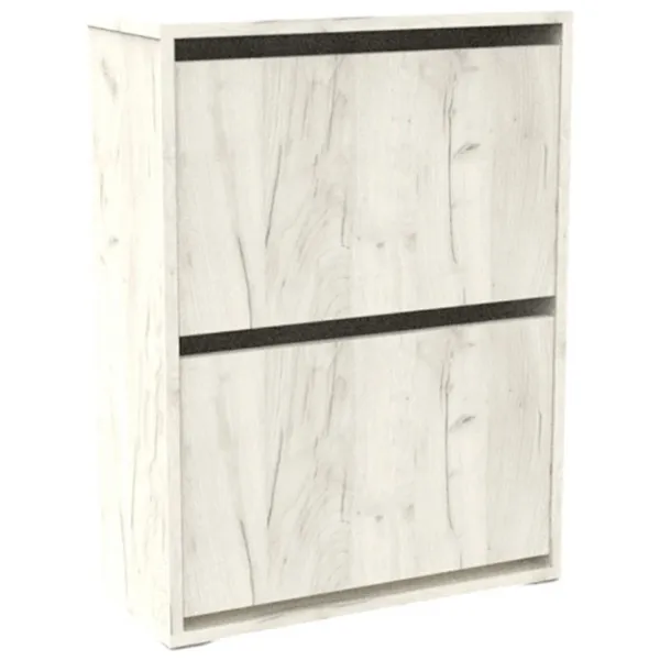 Suport pentru încălțăminte ML-Mobila ML-1 80.2 x 60 x 25 /Stejar Craft Alb /Stejar Craft Alb photo 1 Suport pentru încălțăminte ML-Mobila ML-1 80.2 x 60 x 25 /Stejar Craft Alb /Stejar Craft Alb photo 1