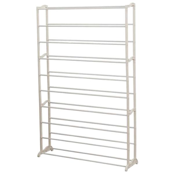 Etajeră pentru încălțăminte Mobhaus Botis Typ 1 VSY050 (White)  140 x 90 x 16 /White /White photo 1