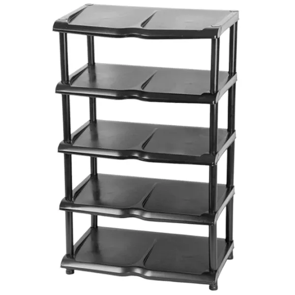 Etajeră pentru încălțăminte Strend Pro 2531004 (Black)  86 x 48 x 30.5 /Black /Black photo 1